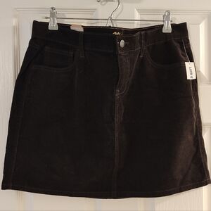 DK Brown Corduroy Skirt